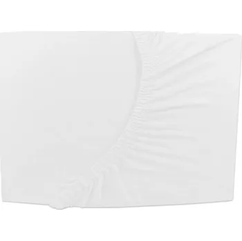 Prostěradlo Jersey prostěradlo 90-100 x 200 cm, bílé