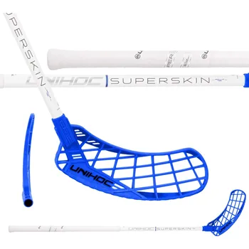 Florbalová hůl UNIHOC Stick Epic Superskin Regular FL 26 Oval 104 cm L - 104 (115) cm/Levá ruka dole