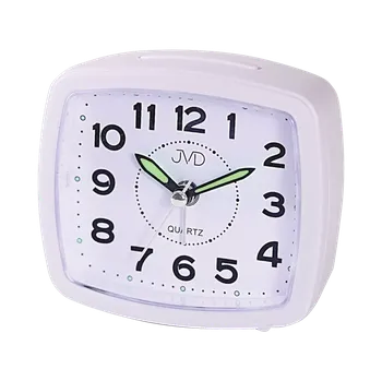 Budík JVD Analogový ručkový budík JVD SRP8506.3 s osvětlením ( )