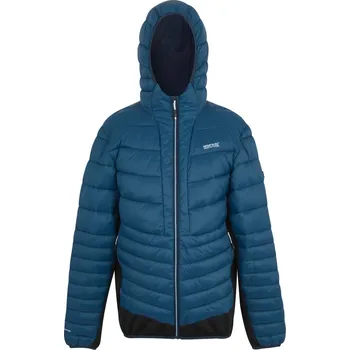 Pánská bunda Regatta Hooded Leedre Hybrid Velikost: XXL / Barva: modrá