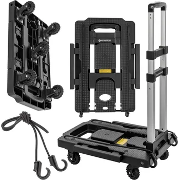 Přepravník Forsage Skládací plošinový vozík, nosnost 140 kg