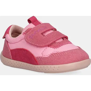 Dívčí obuv Dětské tenisky Garvalin růžová barva, 251314 251314.G 43X, EUR 21