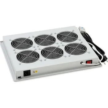 Rozvaděč Ventilační jednotka Triton spodní (horní) 220V/30W 2x ventilátor, šedá