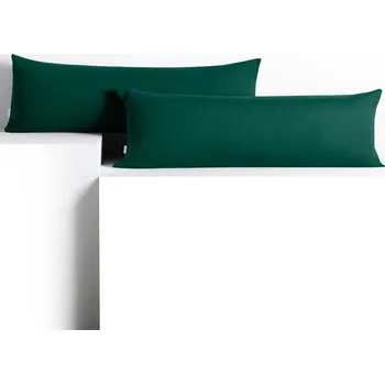 Povlak na dekorativní polštářek Povlaky na polštáře DecoKing Amber I zelené, velikost 40x200*2