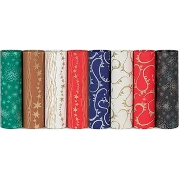 Balící papír BALICÍ PAPÍR PREZIOSA - 2 X 0,7 M, MIX MOTIVŮ