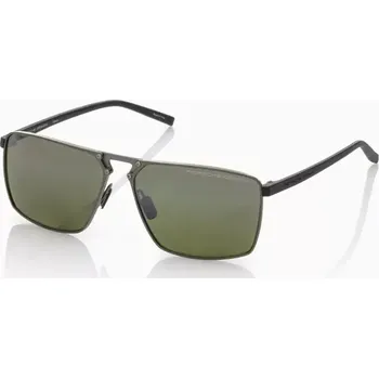 Sluneční brýle PORSCHE DESIGN Sunglasses P´8993 Sluneční brýle z titanu zelenošedé se zelenostříbrnými zrcadlovkami (Výrazné sluneční brýle vyrobené z titanu a high-tech polyamidu RXP®.)