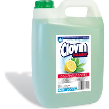 Mýdlo CLOVIN antibakteriální tekuté mýdlo citrón a zelený čaj 5L