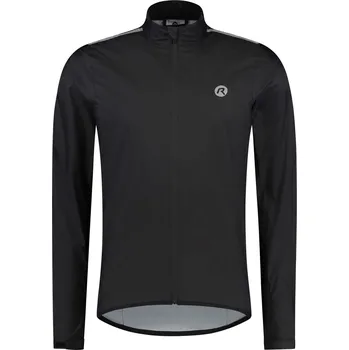 držák na kolo Lehká cyklistická pláštěnka s podlepenými švy Rogelli CORE, černá 2XL