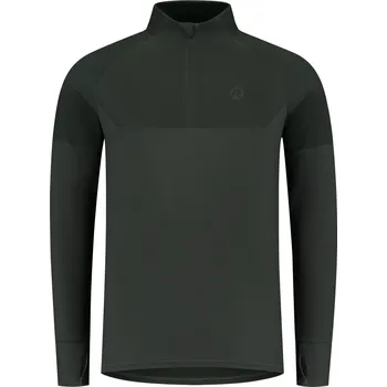 Moto kalhoty Pánská běžecká mikina ENJOY III z funkčního materiálu, khaki L