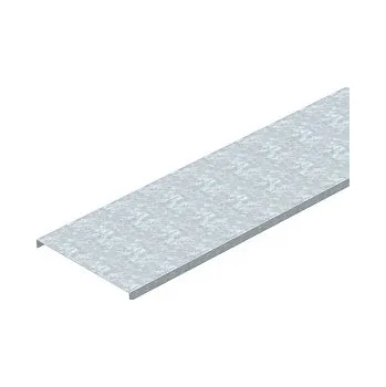 kabelová chránička OBO DRLU 200 FS Víko neděrované pro kab. žl. a žebřík 200x3000 Ocel pás.zink