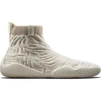 Dámské tenisky Vivobarefoot MOTUS STUDIO SOCK BOOT WOMENS ARCTIC WOLF velikost 41 - Béžová