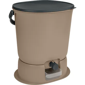 Kompostér Skaza Bokashi Organko Essential se základnou – různé barvy + 1 kg směsi Barva: Černá