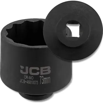 Klíč JCB Hluboká rázová hlavice 3/4", 12hranná, Cr-Mo, 73 mm