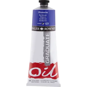 Olejová barva Daler Rowney Graduate Olejová barva Ultramarine Blue 200 ml 1 ks