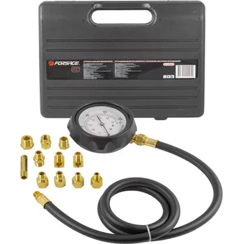 Autodiagnostika Forsage Sada na měření tlaku oleje, 12 ks s adaptéry v kufříku