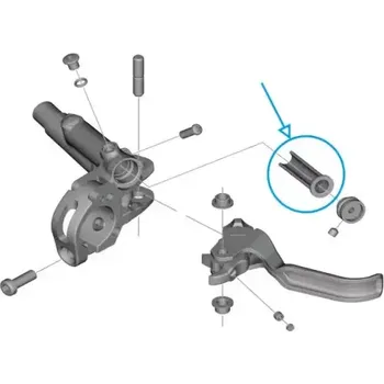Brzda na kolo Shimano BL-M820 náhradní díl Saint membrána