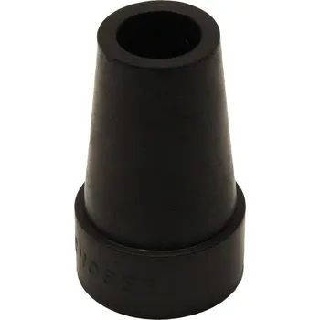 Násadec na berle č.3 TRV pryž.trv.černý 18mm/32mm