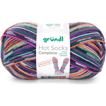 Příze Příze Gründl Hot Socks Campione 4-fach 02