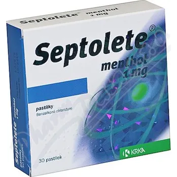 Lék Septolete Menthol pas.30x1mg II