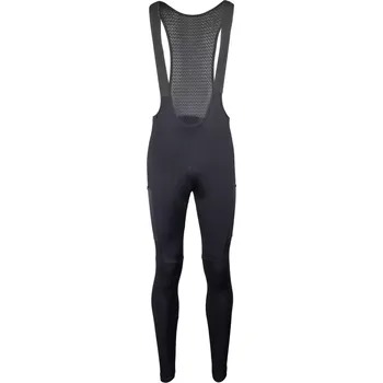 Cyklistické kalhoty FORCE kalhoty F ENDLESS se šráky a vložkou, černé L