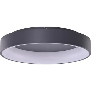 Moderní LED stropní svítidlo Solvent R 110 šedé s dálkovým ovladačem