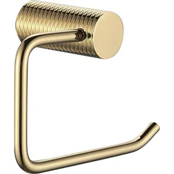 REA Držák na toaletní papír 9711 Prism Brush Gold REA-98024