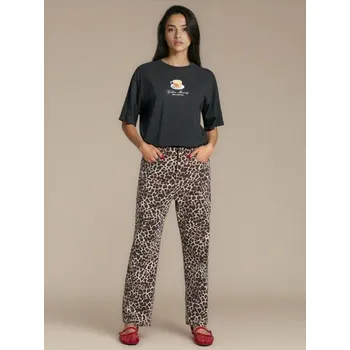 Dámské kalhoty Sinsay - Leopardí kalhoty - vícebarevná - 833DB-MLC - 833DB-MLC-32