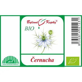 Doplněk stravy Bylinné kapky s.r.o. Černucha BIO - bylinné kapky (tinktura) 50 ml
