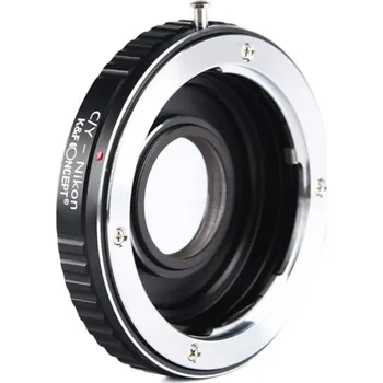 Bajonetový adaptér Contax / Yashica [objektiv] – Nikon F-mount [tělo] K&F Concept