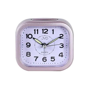Budík JVD Levný analogový ručkový budík JVD SRP8006.2 s osvětlením ( )