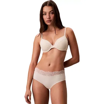 Souprava dámského spodního prádla Podprsenka CK QF8443 bone white velikost 75C