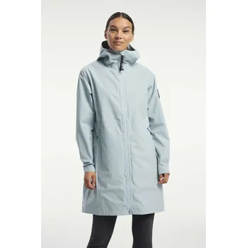 TENSON Misty Shell Parka Women Grey Green L - L