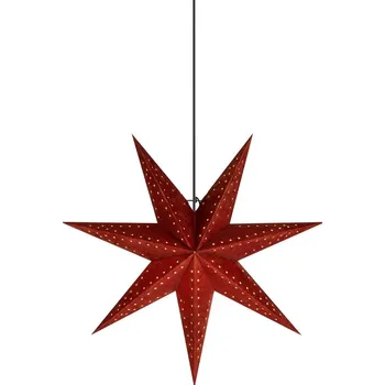 Lampička Markslöjd 705807 - Vánoční dekorace EMBLA 1xE14/6W/230V pr. 45 cm červená