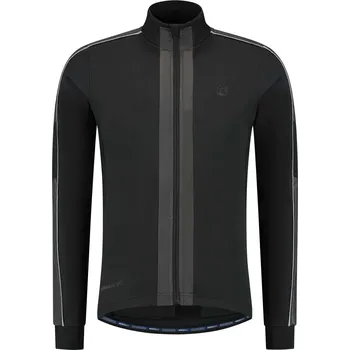 Lepící sada Silně hřejivá zimní bunda Rogelli Essential HI VIS s výraznými reflexními panely, černá S