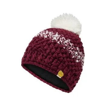 Čepice La Sportiva TERRY BEANIE Women Redwood/Chalk červená S/M