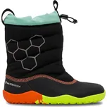 Vivobarefoot LUMI FG PRESCHOOL ELECTRIC OBSIDIAN velikost 27 - Černá
