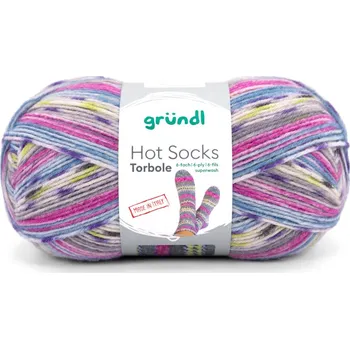 Příze Příze Gründl Hot Socks Torbole, 6-fach 07