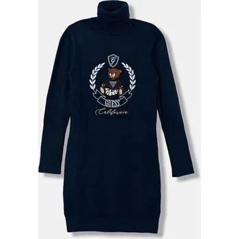 Dámské oblečení Dívčí šaty Guess J5BK21.Z3GS0.9BYA námořnická modř 59X, vel. 122-125