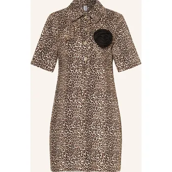 Dámské oblečení Liu Jo Dámské Košilové Šaty, světle hnědá / hnědá / tmavě...