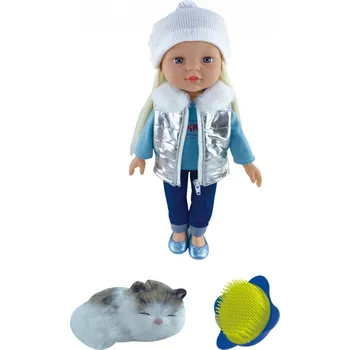 Panenka Wiky Panenka s kočkou 43 cm