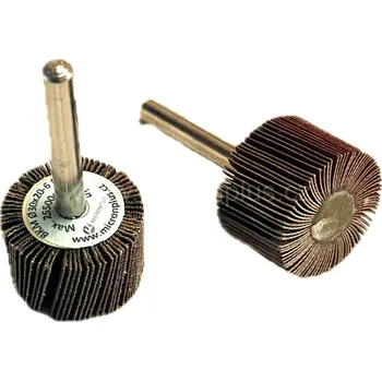 Brusný kotouč Smirkový kotouč na stopce rozměr 30x20-6, Smirkový kotouč na stopce 30x20-6 P180