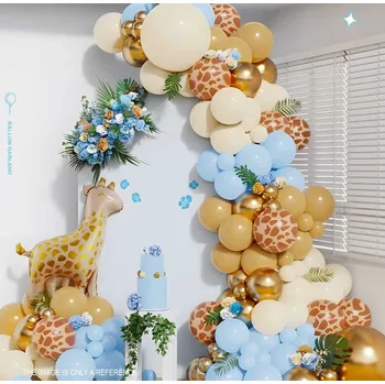 VivaParty Balónková girlanda Žirafa 80 ks