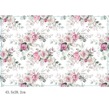 prostírání BANQUET Prostíraní plastové ROSE 43 x 28 cm (BANQUET Prostíraní plastové ROSE 43 x 28 cm)