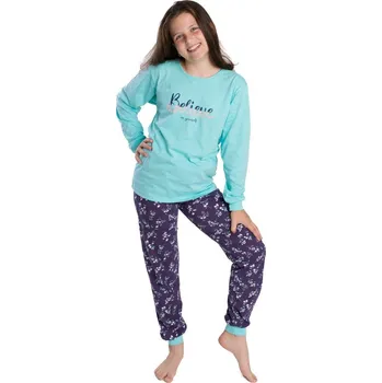 Dívčí pyžamo Bettymode Dívčí pyžamo BELIEVE dlouhý rukáv, 152