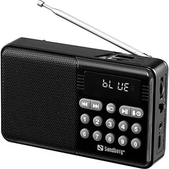 Elektronika SANDBERG reproduktor FM radio + Bluetooth
