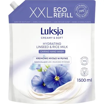 Dávkovač mýdla Luksja Linseed zásoba tekutého mýdla, 1500 ml