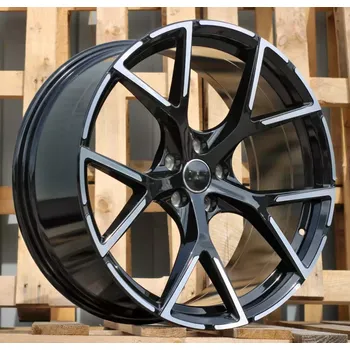 Alu kolo Alu kola Racing Line 3S5997, 17x7.5 5x100 ET42, černá matná + leštění