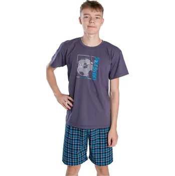 Chlapecké pyžamo Bettymode Chlapecké pyžamo CHAMPIONS krátký rukáv, 170