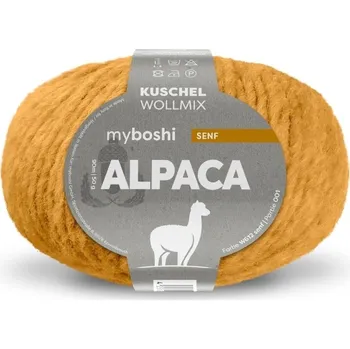 Příze Příze myboshi Alpaca Hořčice
