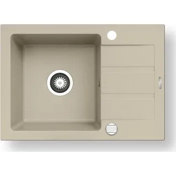 Granitový dřez Kuchyňský granitový dřez Pyramis NEXT 62x44 1B1D beige (70.093.601)